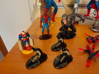 Lotto Giocattoli e Carte Supereroi Marvel e DC