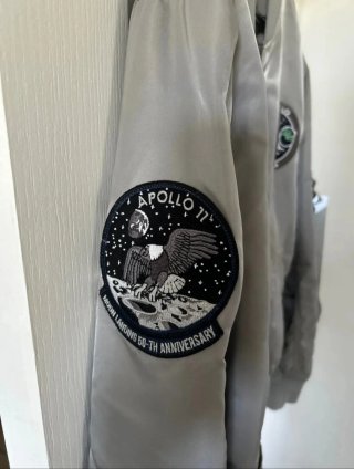 Chaqueta Alpha Industries MA-1 Apollo NASA