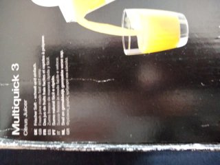 Exprimidor Braun Multiquick 3 Citrus Juicer