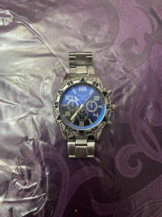 Reloj Maserati Azul y Plateado
