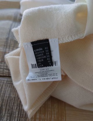 Jersey JAVIER SIMORRA Gasa Blanco T. M