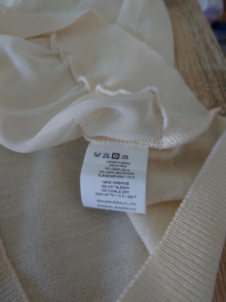 Jersey JAVIER SIMORRA Gasa Blanco T. M