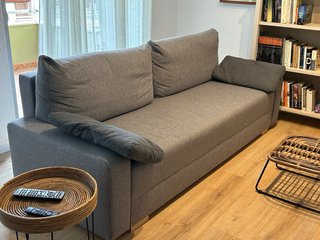 Sofá Cama IKEA GRÄLVIKEN Gris