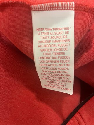 Nike Tech Fleece Sudadera Roja