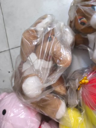 Lote 5 peluches vintage años 80