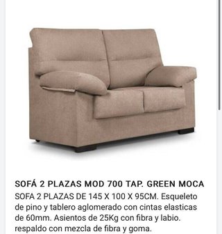 Sofa 3 plazas gran oportunidad a estrenar