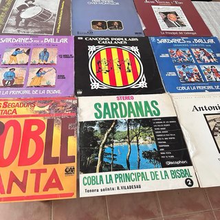 Lote 35 Vinilos Música Catalana Folk