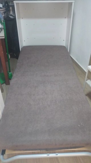Cama Nido Blanca Madera 90cm