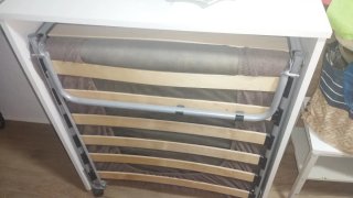Cama Nido Blanca Madera 90cm
