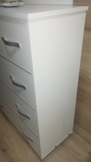 Cama Nido Blanca Madera 90cm