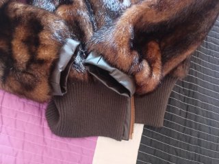 Chaqueta Zara efecto pelo Talla M