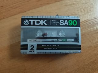 Cinta Cassette TDK SA90 2 Pack