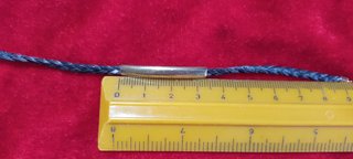 Braccialetto oro 18 Kt (750) e pelle