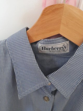 Blusa Burberrys Rayas Azul y Blanco