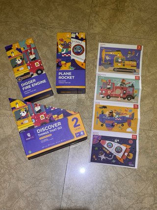 Puzzle MierEdu Scopri Cose Che Vanno (2+ Anni)