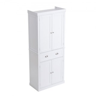 72" Armario de Almacenamiento de Cocina de 72", Gabinetes Utilitarios Independientes con Puertas, Cajón y 3 Estantes Ajustables, Altos Buffet de Comida para Cocina, Sala de Estar, Comedor, Lavande...