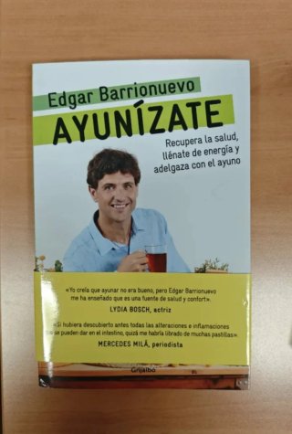 Libro Ayunizate, de Edgar Barrionuevo