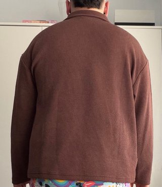 Jersey marrón Lefties cuello polo