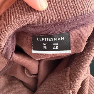 Jersey marrón Lefties cuello polo