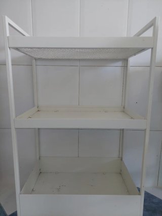Carrito auxiliar Ikea Nissafors blanco