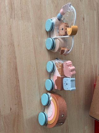 Juguete madera Montessori arcoíris