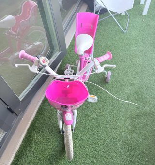 Bicicleta Barbie Niña Rosa 5-7 Años
