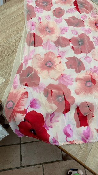 Completo donna 2 pezzi floreale taglia 46