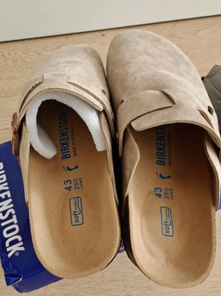 Zuecos Birkenstock Beige (taupe) Talla 43