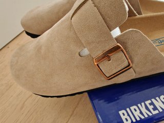 Zuecos Birkenstock Beige (taupe) Talla 43