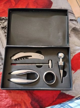 Set apribottiglie accessori vino