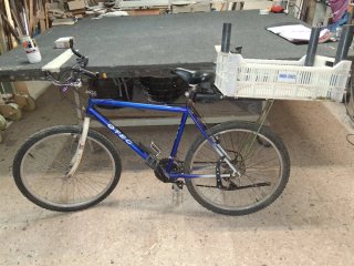 Bicicleta de Montaña OTEC Azul