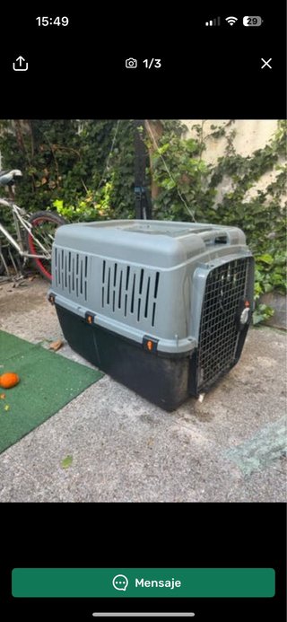 Transportín grande para perro