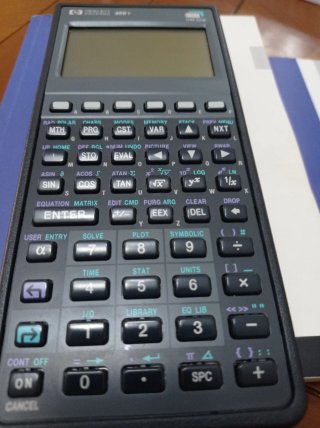 Calculadora HP 48 G + Guía Usuario, y Inic Rápida