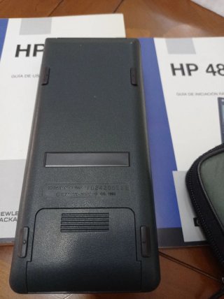 Calculadora HP 48 G + Guía Usuario, y Inic Rápida