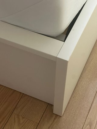 Cama Malm con cabecero + Colchón y Nórdico