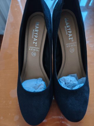 Zapatos de tacón Marypaz negros talla 39