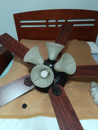 Ventilador de techo con 5 aspas