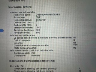 MacBook Pro 16 2019 Grigio Argento