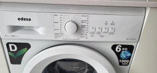 A estrenar. Lavadora Edesa 6kg 1000rpm