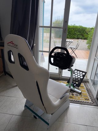 VOLANTE SPARCO THRUSTMASTER + Cockpit simulador