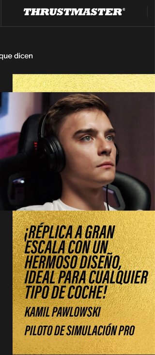 VOLANTE SPARCO THRUSTMASTER + Cockpit simulador