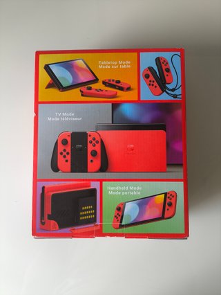 Nintendo Switch OLED Edición Mario Roja