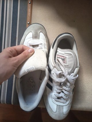 Adidas Samba Talla 42.5 Blancas