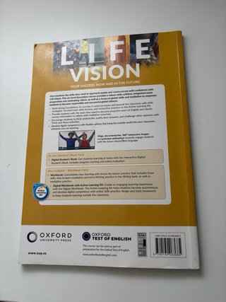 Libro ingles Oxford Life Vision B2 Students Book