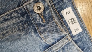 Jeans Anchos Azul