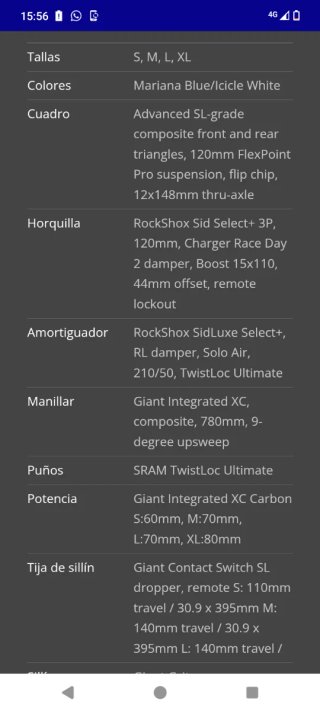 Giant Anthem Advanced SL 2 T.L