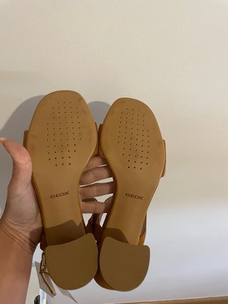 Sandalias Geox Cuero Marrón Talla 39