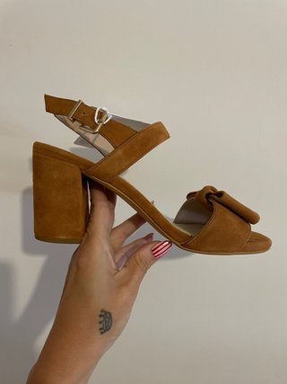 Sandalias Geox Cuero Marrón Talla 39