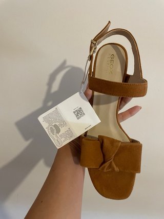 Sandalias Geox Cuero Marrón Talla 39