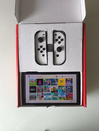 Nintendo Switch OLED Blanca